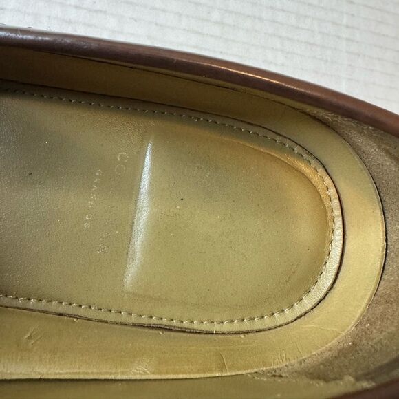 Men’s Cole Haan Leather Penny Loafers Sz 11.5 M Leather Soles Burgundy Cordovan - Picture 6 of 16